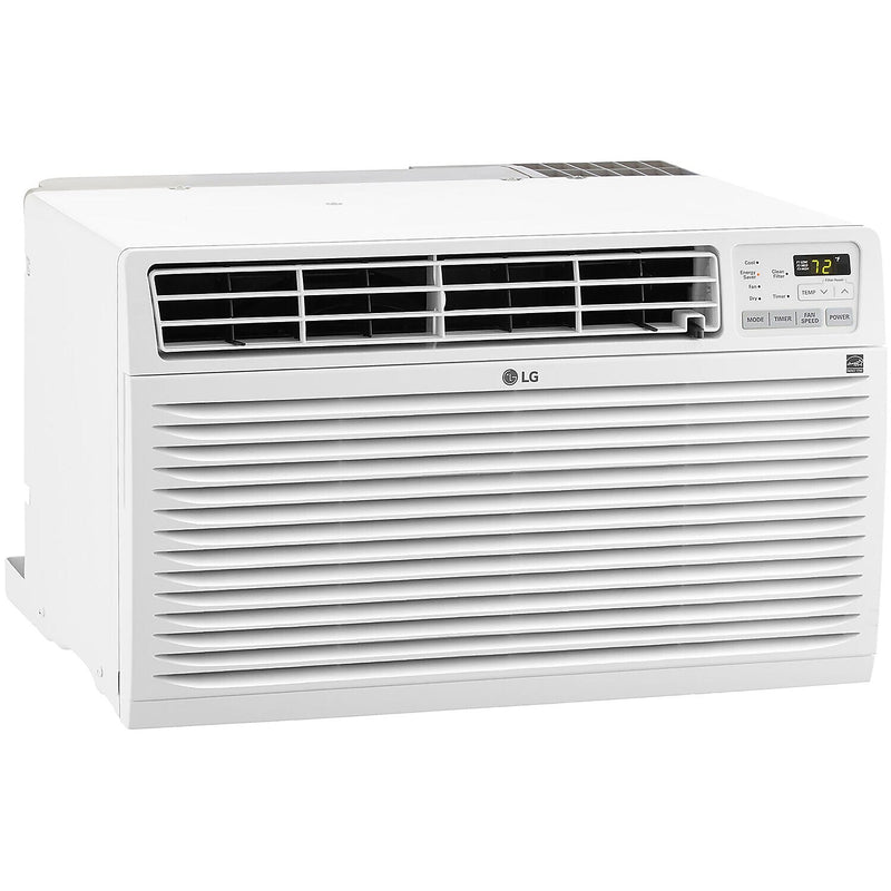 LG 11,800 BTU 230V Through-the-Wall Air Conditioner Supplemental Heat Function, White (LT1233HNR)