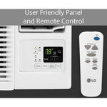 LG Electronics 12,000 BTU Heat Cool Window Air Conditioner, WiFi Enabled, White (LW1221HRSM)