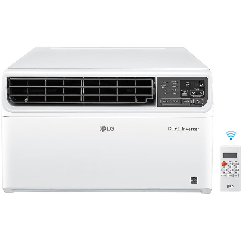 LG 12,000 BTU Dual Inverter Smart Window Air Conditioner, White (LW1222IVSM)