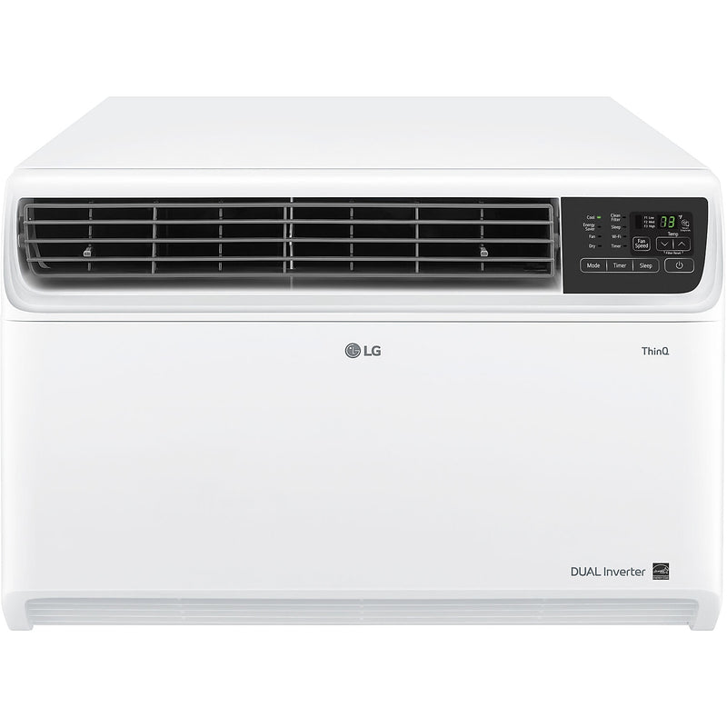 LG 18,000 BTU 230V Dual Inverter Window Air Conditioner, Wi-Fi Enabled, White (LW1822IVSM)