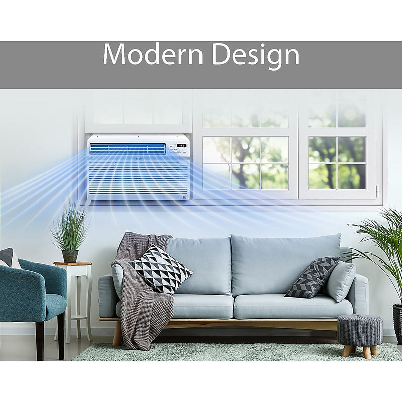 LG 230-Volt 24500 BTU (24500 BTU DOE) Window Air Conditioner with Remote, WiFi Enabled, White (LW2521ERSM)