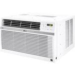 LG 230-Volt 24500 BTU (24500 BTU DOE) Window Air Conditioner with Remote, WiFi Enabled, White (LW2521ERSM)