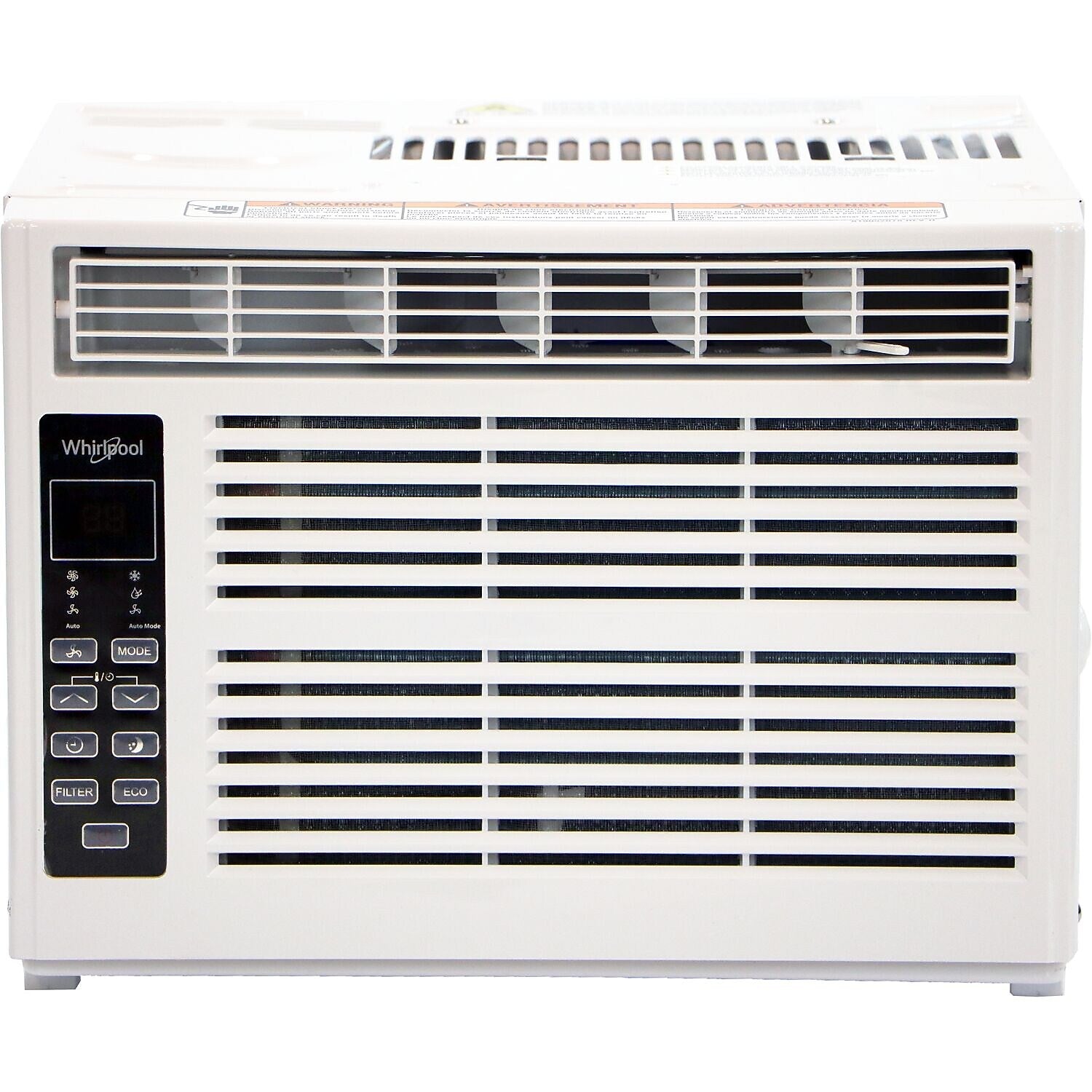 Whirlpool 115-Volt 6000 BTU Window Air Conditioner with Remote, White (WHAW061CW)