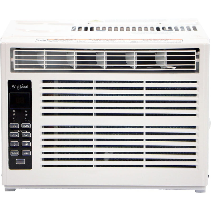 Whirlpool 115-Volt 8000 BTU Window Air Conditioner with Remote, White (WHAW081CW)