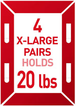 Command Extra Large Hanging Strip, 20 lb., White, 8/Pack (17217-8ES)
