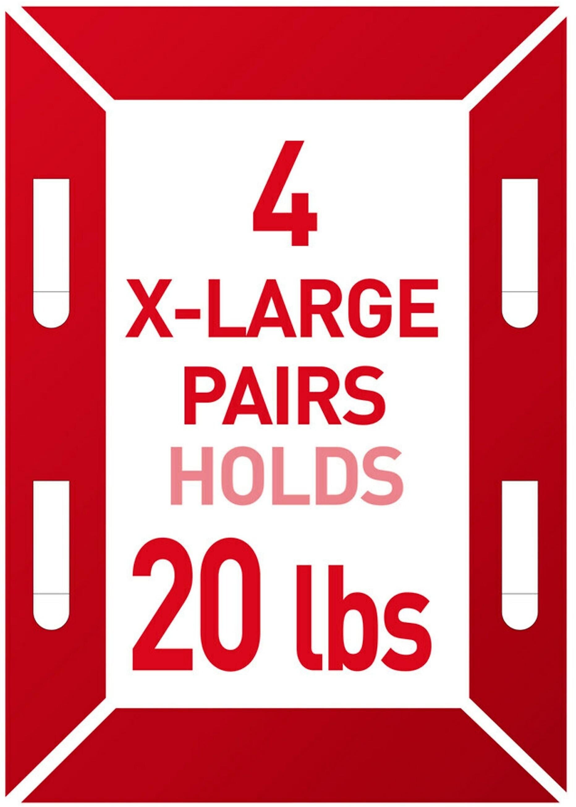 Command Extra Large Hanging Strip, 20 lb., White, 8/Pack (17217-8ES)