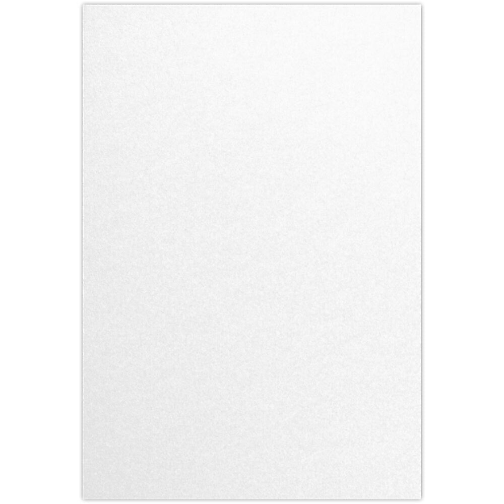 JAM PAPER 13" x 19" Cardstock, Crystal Metallic, 50/pack  (1319-C-M30-50)