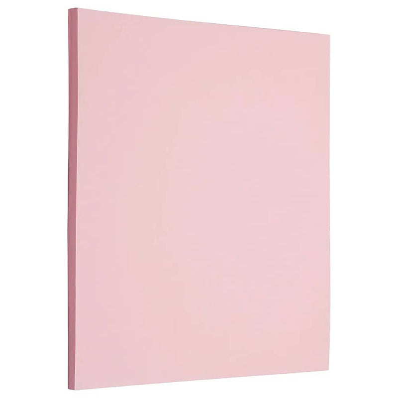 JAM Paper 8.5" x 11" Paper, 32lb, Baby Pink Pastel, 100 Sheets/Pack (5155793G)