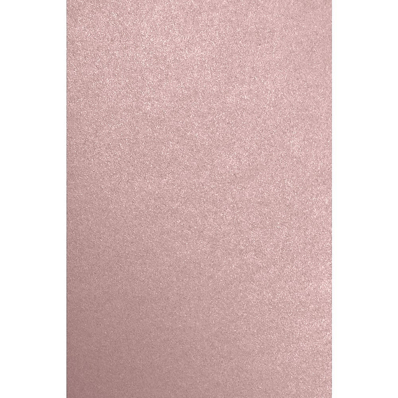 JAM PAPER 12" x 18" Cardstock, Misty Rose Metallic, 50/pack  (1218-C-M203-50)