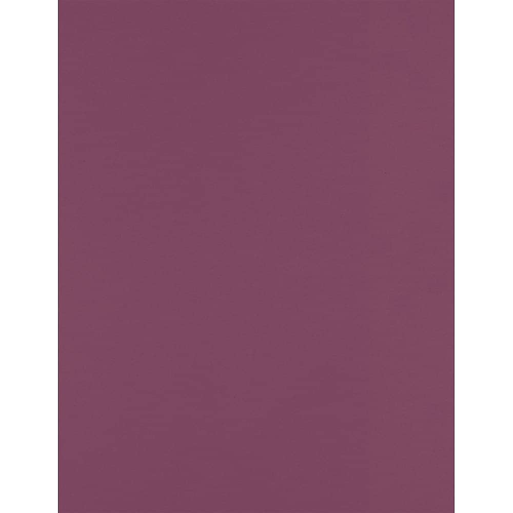 JAM Paper 8.5" x 11" Color Multipurpose Paper, 80 lbs., Vintage Plum, 50 Sheets/Ream (81211-P-197-50)