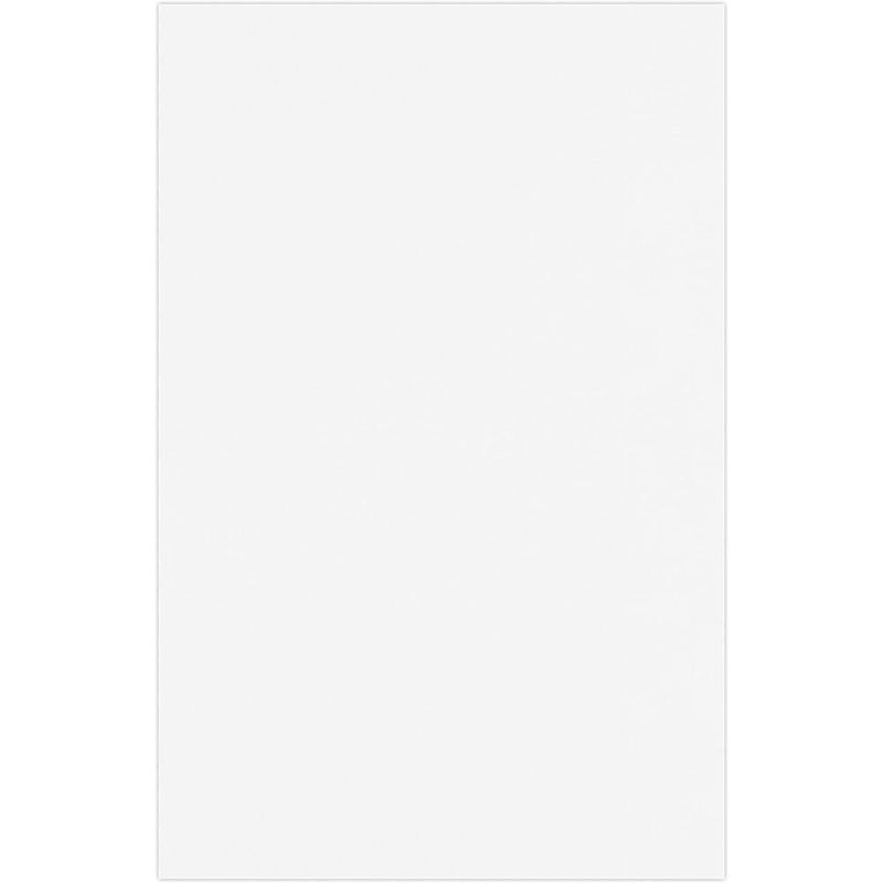 JAM PAPER 11" x 17" Cardstock, 130lb, White, 50/pack  (1117-C-130W-50)