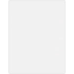 JAM PAPER 8.5" x 11" Cardstock, 100lb, White, 50/pack  (81211-C-100W-50)