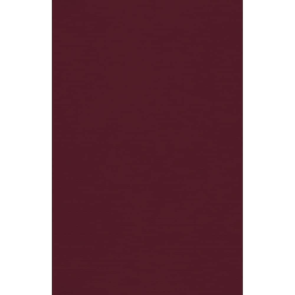 JAM PAPER 11" x 17" Cardstock, 100lb, Burgundy Linen, 50/pack  (1117-C-BGLI-50)