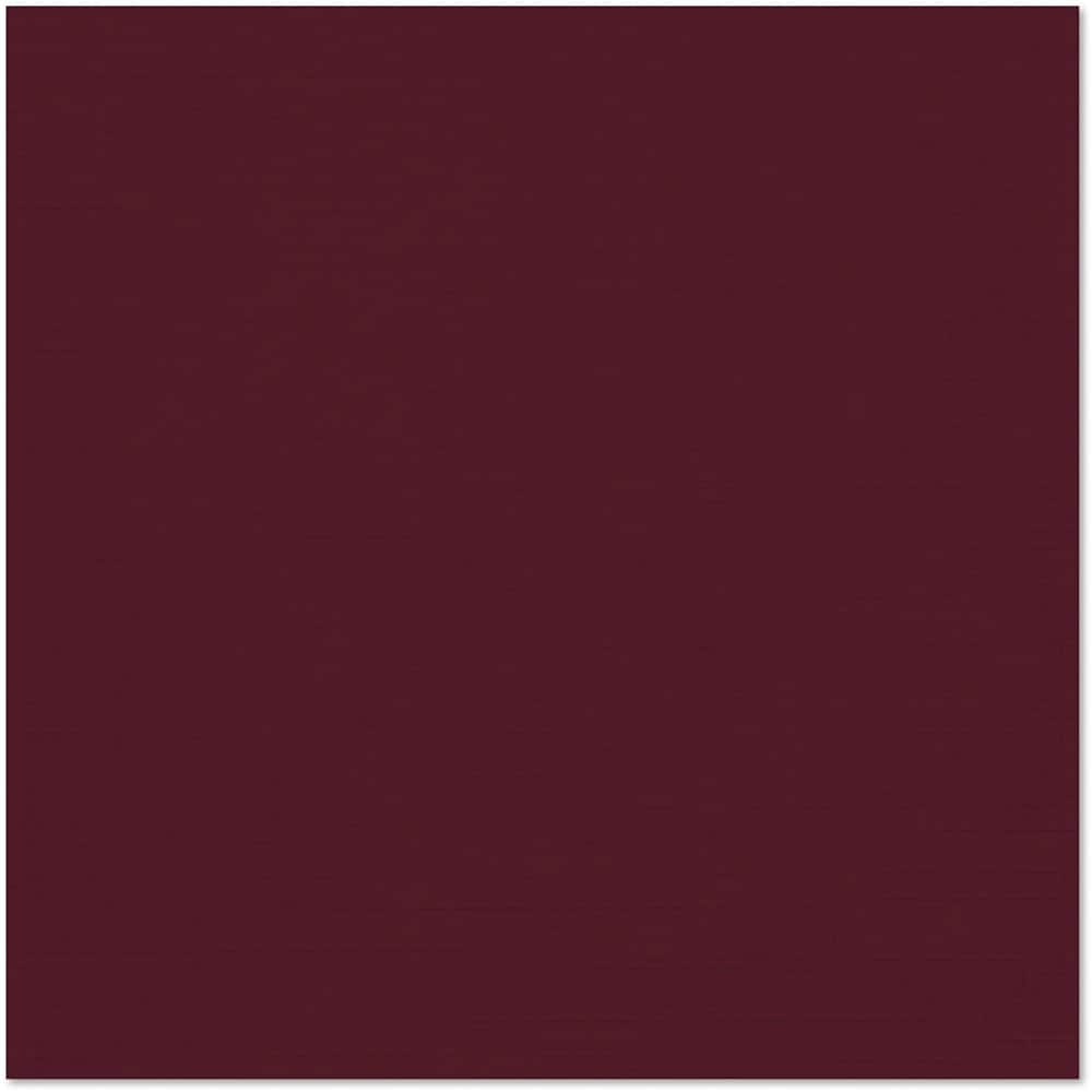 JAM PAPER 12" x 12" Cardstock, 100lb, Burgundy Linen, 50/pack  (1212-C-BGLI-50)