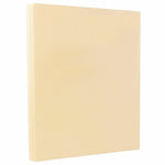 JAM PAPER 8.5" x 11" Vellum Bristol Cardstock, 67lb, Cream, 100/pack  (169824G)