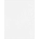 JAM PAPER 8.5" x 11" Premium Cardstock, 110lb, White, 50/pack  (81211-C-WPC-50)