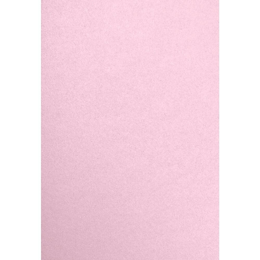 JAM PAPER 13" x 19" Cardstock, 105lb, Rose Quartz, 50/pack  (1319-C-M75-50)