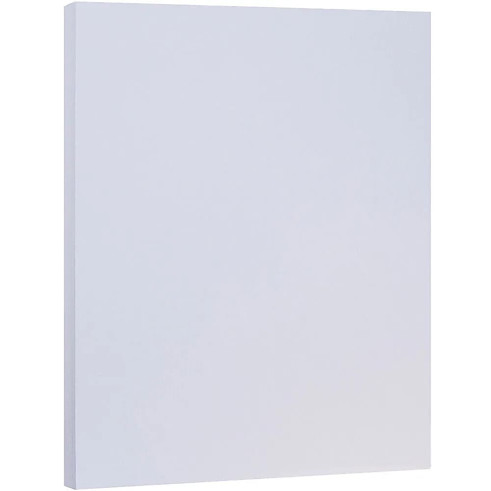 JAM Paper 8.5" x 11" Matte Paper, 28lb, Light Purple, 100 Sheets/Pack (16729267G)