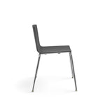 Allsteel Vicinity Polymer Seat/Polymer Back 4-Leg Multi-Purpose Chair, Lava, Armless (CSG-PGANO.0.POL.LA)