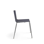 Allsteel Vicinity Polymer Seat/Polymer Back 4-Leg Multi-Purpose Chair, Regatta, Armless (CSG-PGANO.0.POL.RE)