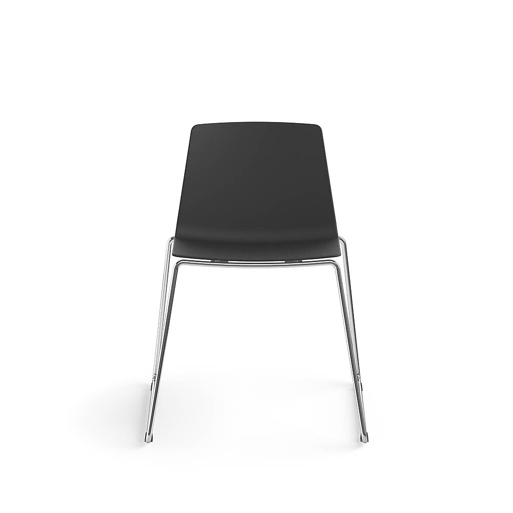 Allsteel Vicinity Polymer Multi-Purpose Chair, Armless, Lava (CSL-PGANO.0.POL.LA)