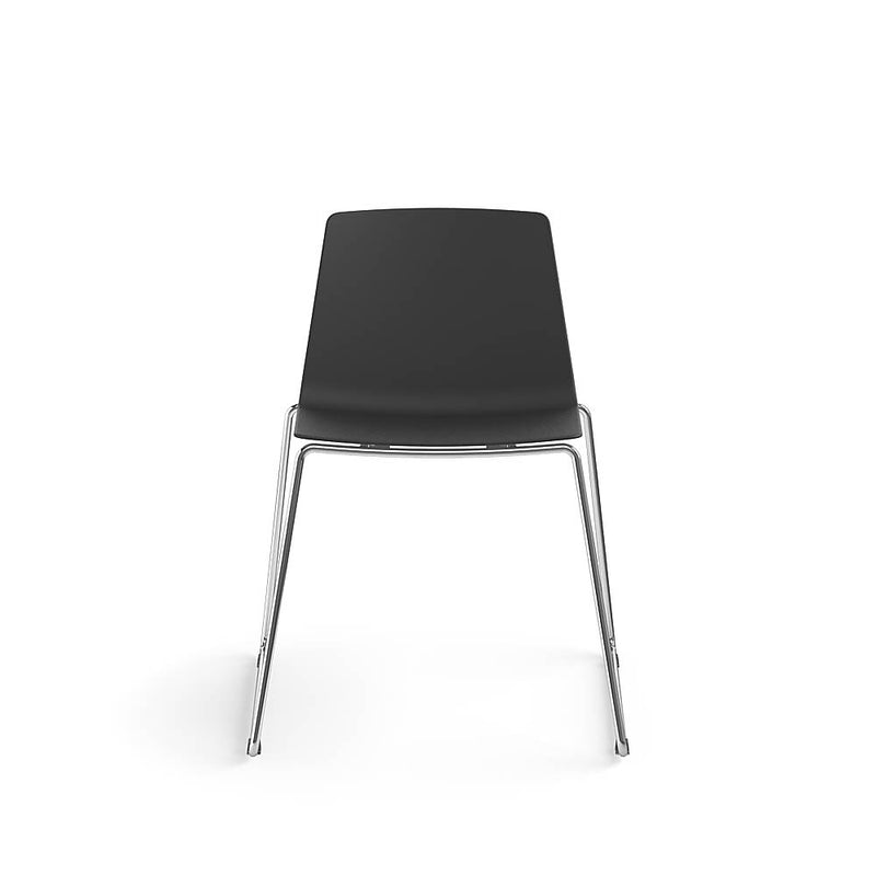 Allsteel Vicinity Polymer Multi-Purpose Chair, Armless, Lava (CSL-PGANO.0.POL.LA)