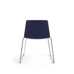 Allsteel Vicinity Polymer Seat/Polymer Back Sled Multi-Purpose Chair, Regatta, Armless (CSL-PGANO.0.POL.RE)