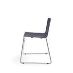 Allsteel Vicinity Polymer Seat/Polymer Back Sled Multi-Purpose Chair, Regatta, Armless (CSL-PGANO.0.POL.RE)