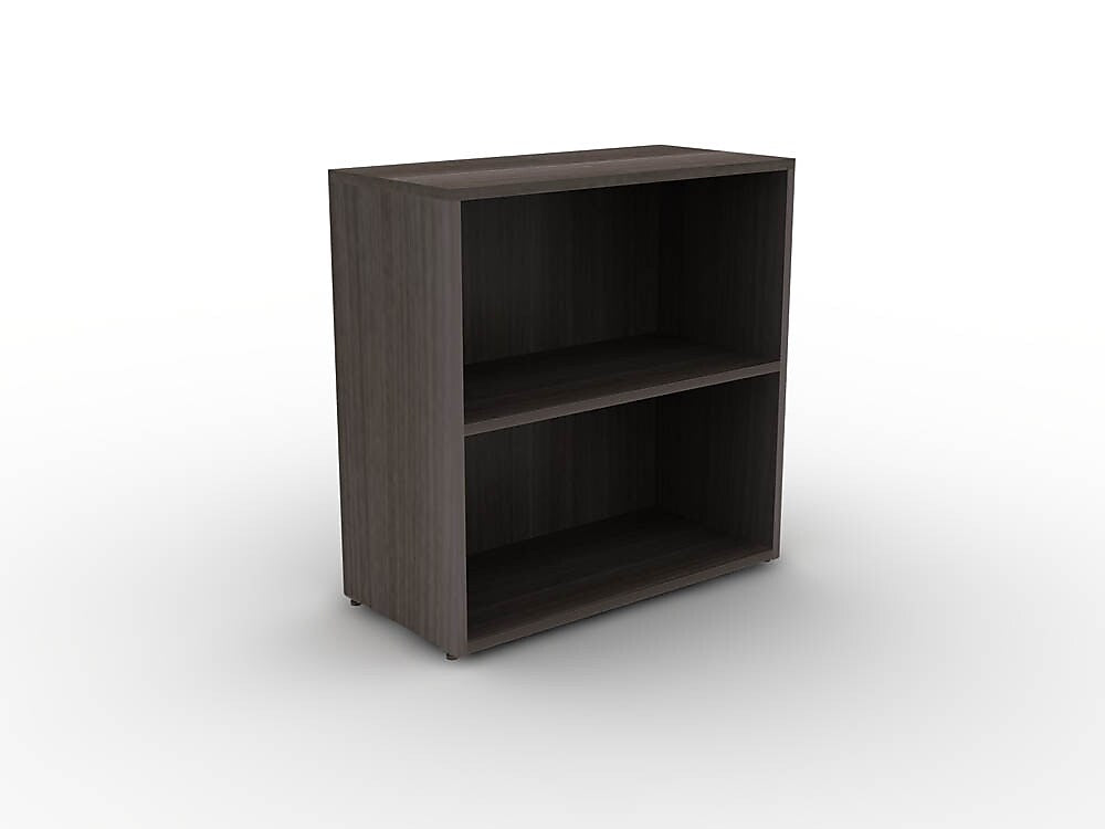 Allsteel Approach 2-Shelf Laminate Bookcase, Skyline Walnut (WKB001)
