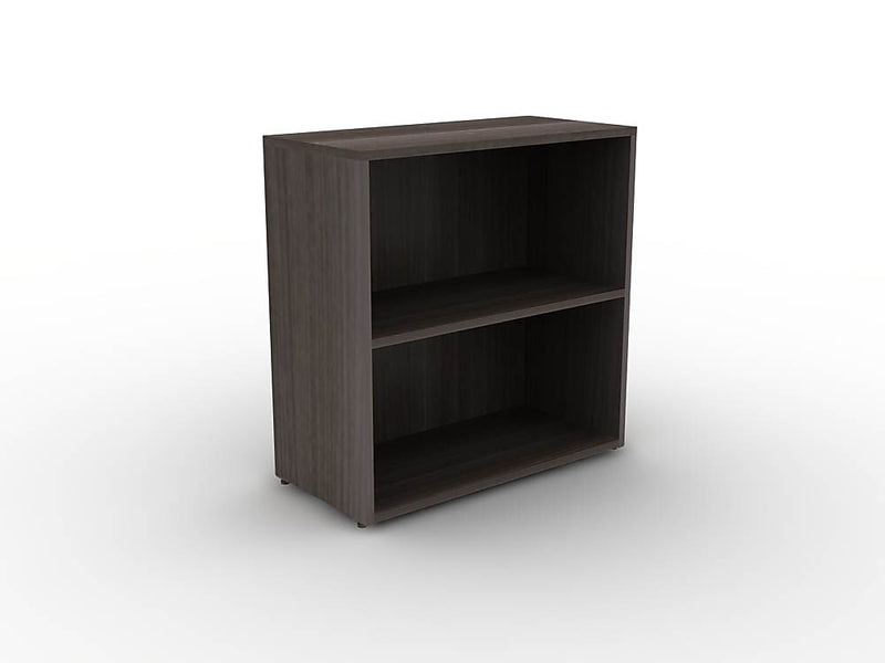 Allsteel Approach 2-Shelf Laminate Bookcase, Skyline Walnut (WKB001)