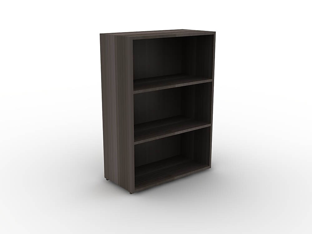 Allsteel Approach 3-Shelf Laminate Bookcase, Skyline Walnut (WKB002)