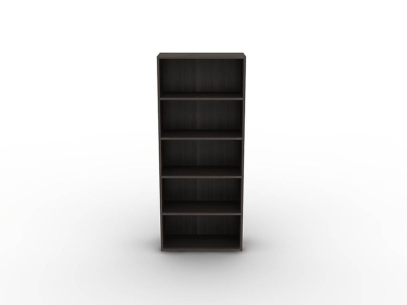 Allsteel Approach 5-Shelf Laminate Bookcase, Skyline Walnut (WKB003)