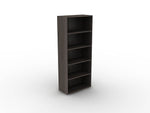 Allsteel Approach 5-Shelf Laminate Bookcase, Skyline Walnut (WKB003)