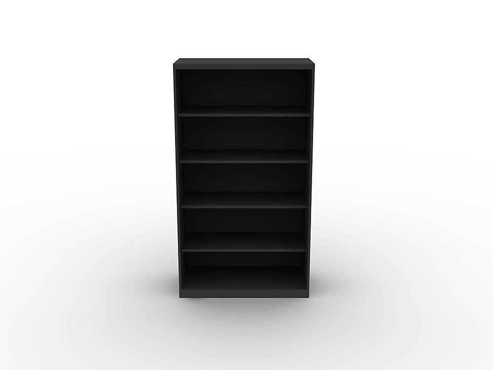Allsteel Essentials 5-Shelf Bookcase, Flint, 36" Wide (EBC003)