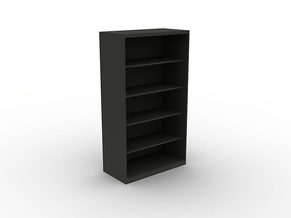 Allsteel Essentials 5-Shelf Bookcase, Flint, 36" Wide (EBC003)