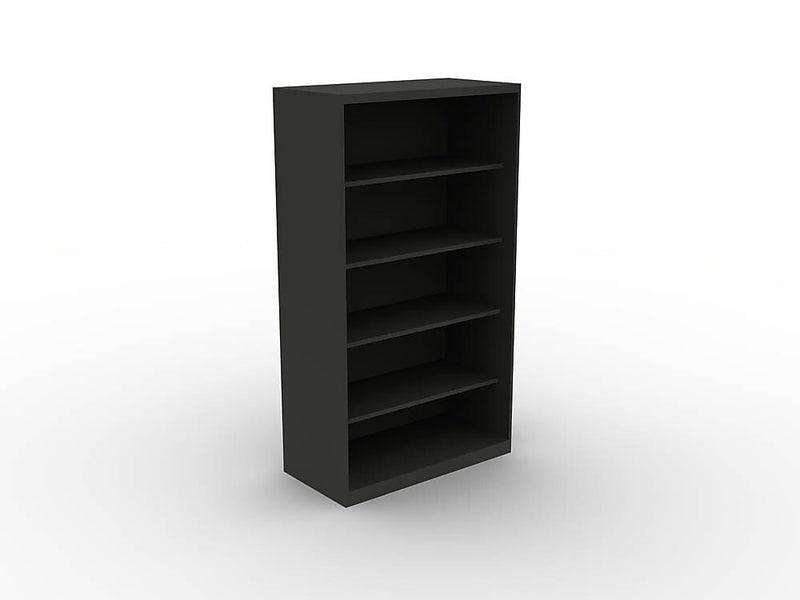 Allsteel Essentials 5-Shelf Bookcase, Flint, 36" Wide (EBC003)