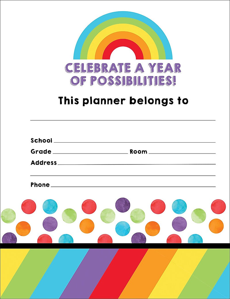 Carson-Dellosa Celebrate Learning Teacher Planner Plan Book Paperback (105000)