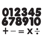 Ashley Productions Die-Cut Magnetic Black Number Set, 1.75", 32 Pieces Per Pack, 6 Packs (ASH10069-6)