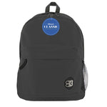 BAZIC Products® Classic Backpack 17" Black, Pack of 2 (BAZ1050-2)