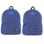 BAZIC Products® Classic Backpack 17" Blue, Pack of 2 (BAZ1051-2)