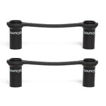 Bouncyband for Chairs, Black, 2 Sets (BBABBCBK-2)