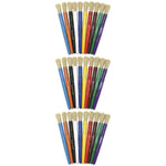 Creativity Street Colossal Brushes, Assorted Colors, 10 Per Pack, 3 Packs (CK-5900-3)