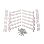 Dreambaby Safety Catches, 12 Per Pack, 6 Packs (DB-L181-6)