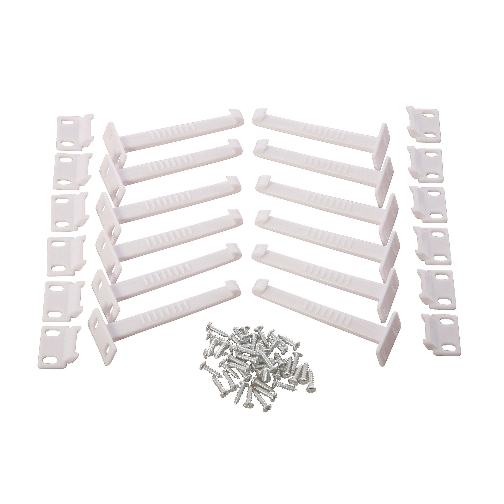 Dreambaby Safety Catches, 12 Per Pack, 6 Packs (DB-L181-6)