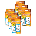 Edupress Multiplication 0-12 Flash Cards, 6 Packs (EP-62035-6)