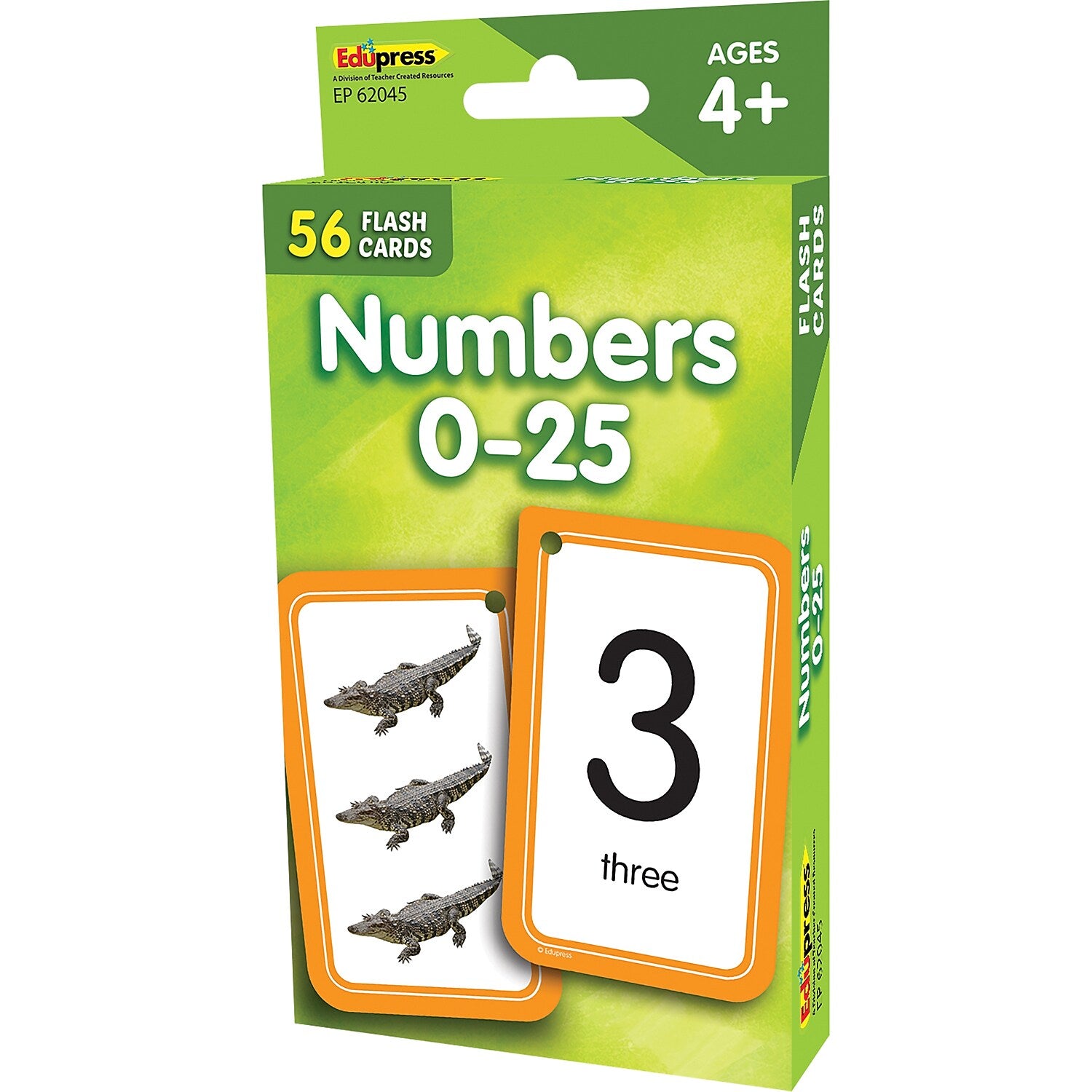 Edupress Numbers 0-25 Flash Cards, 6 Packs (EP-62045-6)