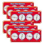 Kagan Place Value Spinners, Pack of 6 (KA-MSPV-6)