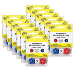 Koplow Games Intermediate Multiplication Dice, 3 Per Set, 12 Sets (KOP01554-12)