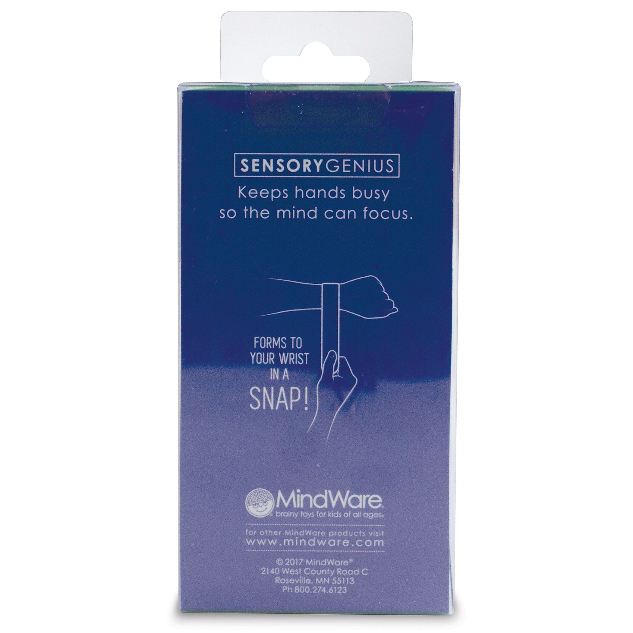 Sensory Genius Sensy Band Fidget Wristband, Pack of 3 (MWA13785006-3)
