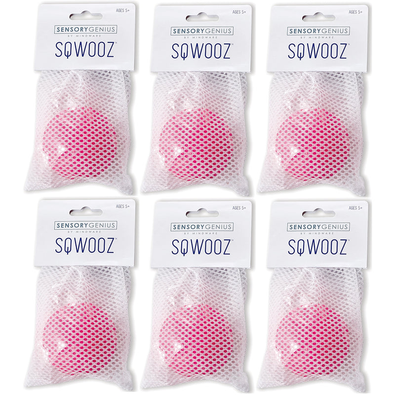 Sensory Genius Sqwooz Stress Ball, 6/Bundle (MWA13785010-6)